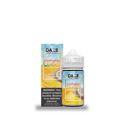 7 Daze Fusion Pineapple Coconut Banana ICED 30ml Nic Salt Vape Juice