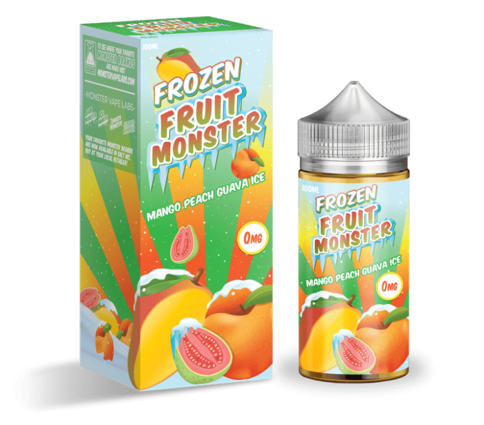 Frozen Fruit Monster Mango Peach Guava Ice 100ml Vape Juice